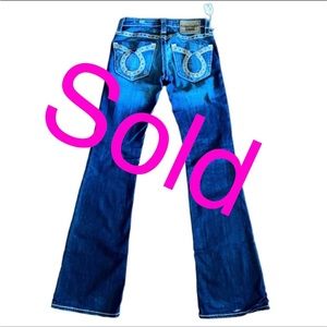 🦋 Big Star Sweet low rise bootcut**LIKE NEW** Sz. 23 L